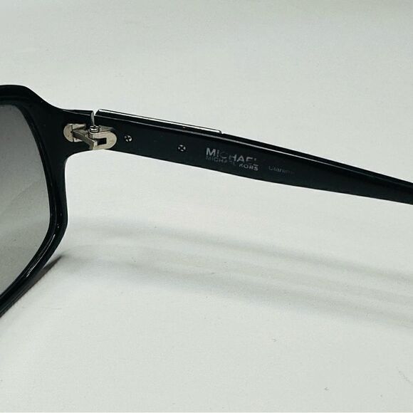 MICHAEL KORS MK2103 Claremont Polarized Sunglasses Black Silver DISCONTINUED - Picture 3 of 4